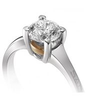 Anello Salvini Donna Battito in Oro bianco Diamante 0.20 Ct 20074772-13 - 20074772-13